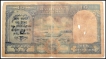 Ten Rupees Bank Note of King George VI signed by C.D. Deshmukh of 1944.