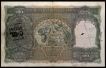 One Hundred Rupees Bank Note of King George VI signed by C.D. Deshmukh of 1938.