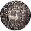 Silver Drachma Coin of Amoghbuti of Kuninda Dynasty.