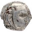 Silver Drachma Coin of Skandagupta of Gupta Dynasty of Madhyadesha Type.