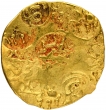 Punch Marked Gold Pagoda Coin of Bijjala of Kalachuries of Kalyana.