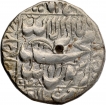 Silver Rupee Coin of Shahjahan of Qandahar Mint.