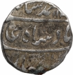 Silver Rupee Coin of Muhammad Shah of Bareli Mint.