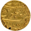 Gold Mohur Coin of Muhammad Shah of Khujista Bunyad Mint.