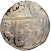 Silver One Rupee Coin of Vaphgaon Mint of Maratha Confederacy.