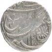 Silver One Rupee Coin of Mustafabad  Mint of Rohilkhand Kingdom.