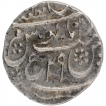 Very Rare Silver One Rupee Coin of Bareli Qita Mint of Awadh.