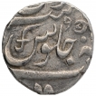 Silver One Rupee Coin of Anand Rao of Baroda.