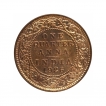 Bronze One Quarter Anna Coin of King George V of Bombay Mint of 1926.