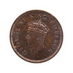 Bronze One Quarter Anna Coin of King George VI of Calcutta Mint of 1938.