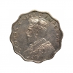 Cupro Nickel One Anna Coin of King George V of Bombay Mint of 1917.