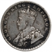 Silver Two Annas Coin of King George V of Calcutta Mint of 1912.