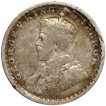 Silver Two Annas Coin of King George V of Bombay Mint of 1915.