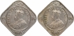 Cupro Nickel Two Annas Coins of King George V of Bombay Mint of 1925 and 1926.