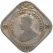 Cupro Nickel Two Annas Coin of King George V of Calcutta Mint of 1934.