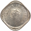 Cupro Nickel Two Annas Coin of King George VI of Bombay Mint of 1939.