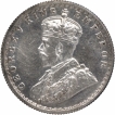 Silver Half Rupee Coin of King George V of Calcutta Mint of 1913.