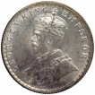 Silver Half Rupee Coin of King George V of Bombay Mint of 1919.