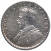 Silver Half Rupee Coin of King George V of Bombay Mint of 1924.