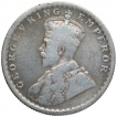 Silver Half Rupee Coin of King George V of Calcutta Mint of 1925.