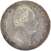 Silver One Rupee Coin of King William IIII of Calcutta Mint of 1835.