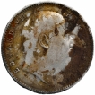 Silver One Rupee Coin of King Edward VII of Bombay Mint of 1904.