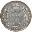 Silver One Rupee Coin of King Edward VII of Bombay Mint of 1906.