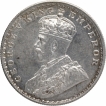 Silver One Rupee Coin of King George V of Bombay Mint of 1913.