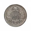 Silver One Rupee Coin of King George VI of Lahore Mint of 1945.