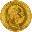 Gold One Ducat Coin of Francis Joseph I of Austria.