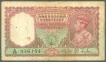 Five Rupees Note of King George VI Signed by J B Taylor of Burma Issue.