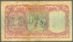 Five Rupees Note of King George VI Signed by J B Taylor of Burma Issue.