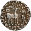 Silver Drachma Coin of Amoghbuti of Kuninda Dynasty.