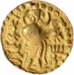 Gold Dinar Coin of Vira Jadamarah of Samatata Region of Post Guptas.