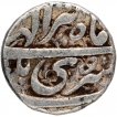 Silver One Rupee Coin of Akbar of Srinagar Mint of Tir Month.