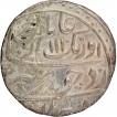 Silver One Rupee Coin of Aurangzeb Alamgir of Itawa Mint.