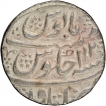 Silver One Rupee Coin of Aurangzeb Alamgir of Itawa Mint.