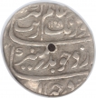 Silver One Rupee Coin of Aurangzeb Alamgir of Surat Mint.