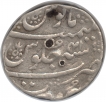 Silver One Rupee Coin of Aurangzeb Alamgir of Surat Mint.