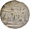 Silver One Rupee Coin of Muhammad Shah of Muhammadabad Banaras Mint.