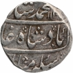 Silver One Rupee Coin of Muhammad Shah of Peshawar Mint.