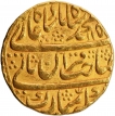 Gold Mohur Coin of Muhammad Shah of Shahjahanabad Dar ul Khilafa Mint.