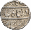 Silver One Rupee Coin of Ahmad Shah Bahadur of Akbarabad Mustaqir ul khilafa Mint.