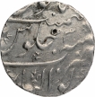 Silver One Rupee Coin of Ahmad Shah Bahadur of Gwaliar Mint.