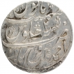 Silver One Rupee Coin of Ahmadnagar Farukhabad Mint of Farukhabad Kingdom.