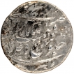 Silver One Rupee Coin of Saharanpur Dar us Sarur Mint of Maratha Confederacy.