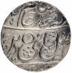 Silver One Rupee Coin of Najibabad Mint of Awadh.