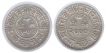 Lot of Two Silver Kori Coins of Khengarji III & Vijayarajji of Bhuj Mint of Kutch.