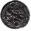 Tin Ten Dinheiros or Bazarucos coin of Malaca of Indo Portuguese.