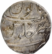 Silver Oner Rupee Coin of Mumbai Mint of Bombay Presidency.